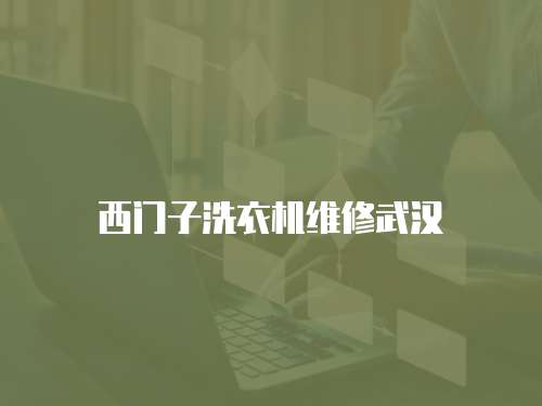 西門子洗衣機維修武漢