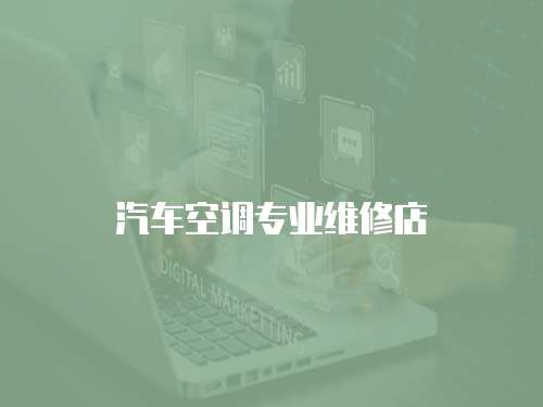 汽車空調專業維修店