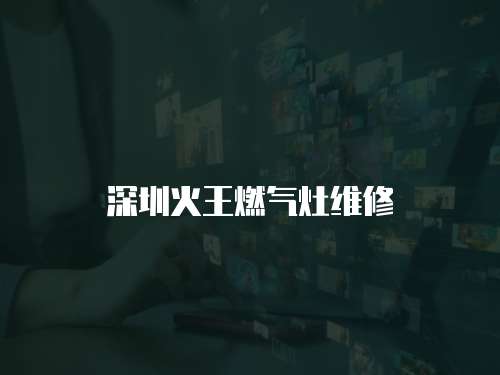深圳火王燃氣灶維修