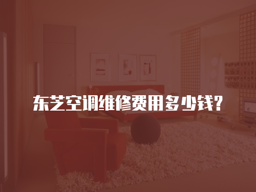 東芝空調維修費用多少錢？