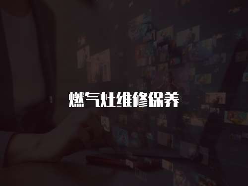 燃?xì)庠罹S修保養(yǎng)