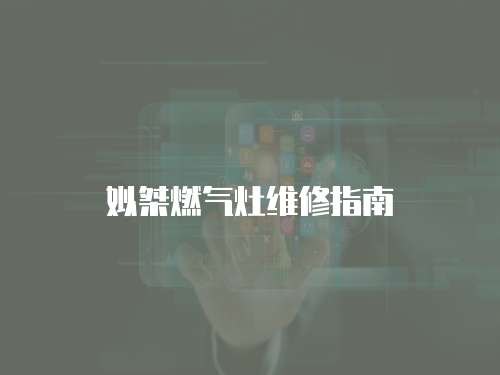 姒桀燃氣灶維修指南