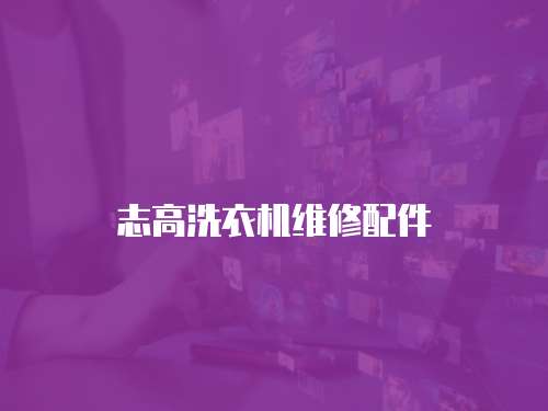 志高洗衣機維修配件