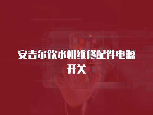 安吉爾飲水機維修配件電源開關