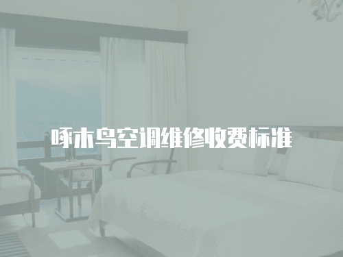 啄木鳥空調(diào)維修收費標準