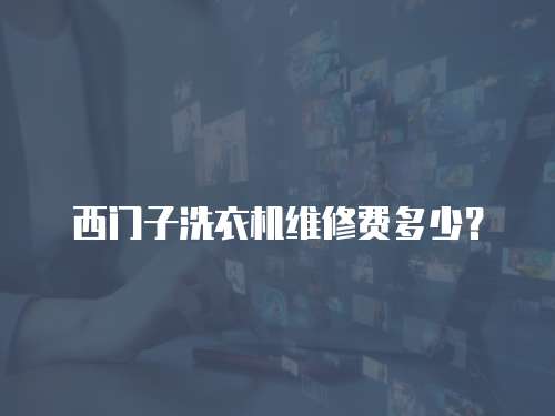西門子洗衣機(jī)維修費(fèi)多少？