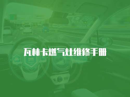 瓦林卡燃氣灶維修手冊