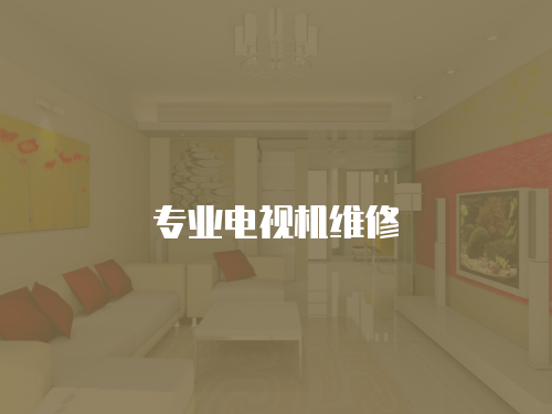 專業電視機維修