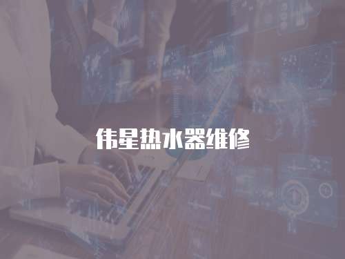偉星熱水器維修