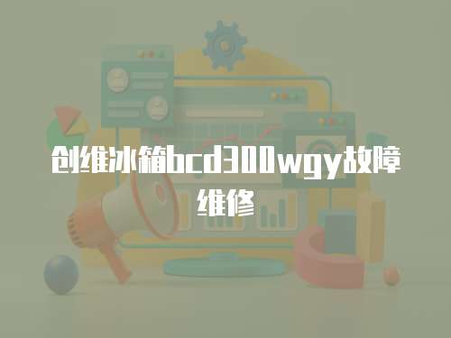 創維冰箱bcd300wgy故障維修