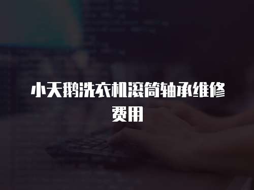 小天鵝洗衣機(jī)滾筒軸承維修費(fèi)用