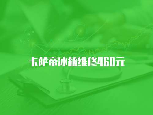 卡薩帝冰箱維修460元