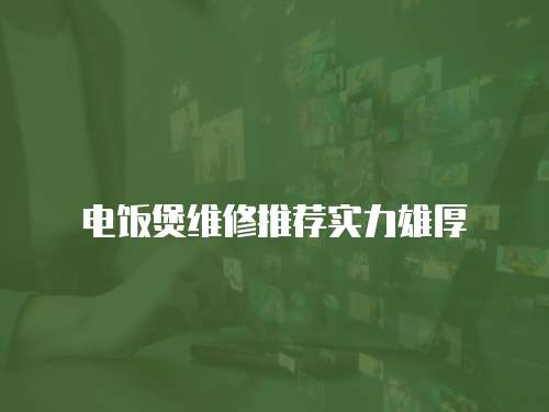 電飯煲維修推薦實力雄厚