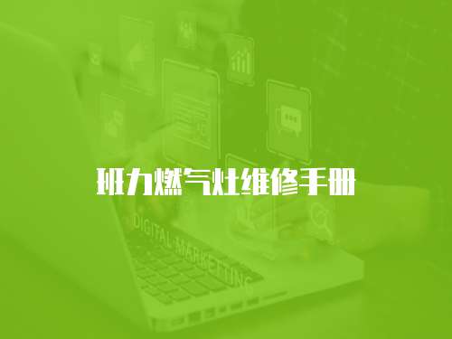 班力燃氣灶維修手冊