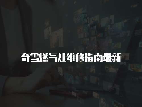 奇雪燃?xì)庠罹S修指南最新
