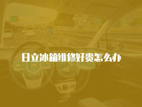 日立冰箱維修好貴怎么辦