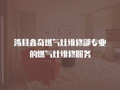 涉縣鑫奇燃氣灶維修部專業的燃氣灶維修服務