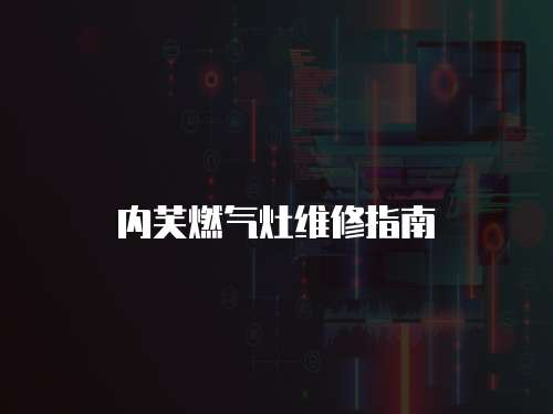 內芙燃氣灶維修指南
