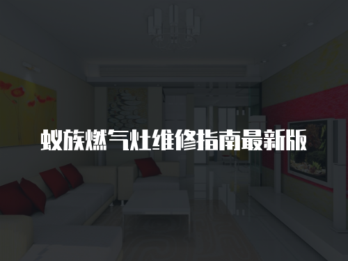 蟻?zhàn)迦細(xì)庠罹S修指南最新版
