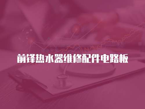 前鋒熱水器維修配件電路板