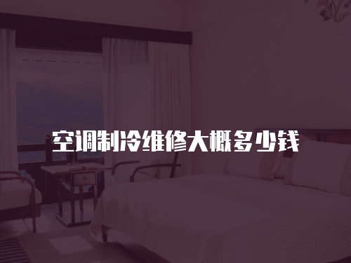 空調(diào)制冷維修大概多少錢