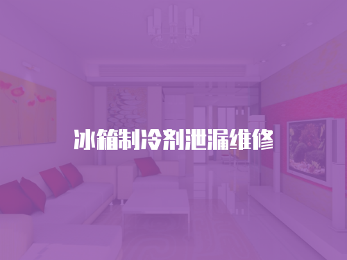 冰箱制冷劑泄漏維修