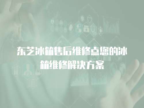東芝冰箱售后維修點您的冰箱維修解決方案