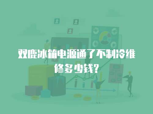 雙鹿冰箱電源通了不制冷維修多少錢？