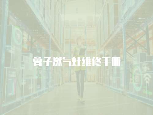 曾子燃氣灶維修手冊