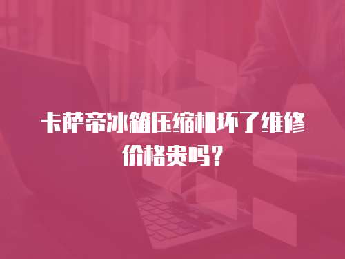 卡薩帝冰箱壓縮機壞了維修價格貴嗎？