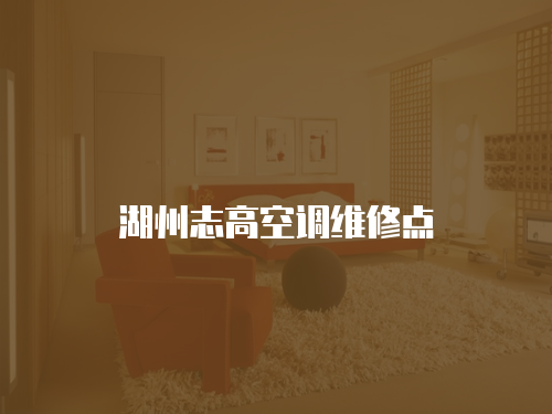 湖州志高空調維修點