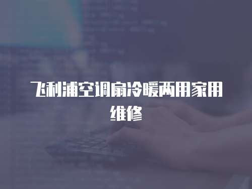 飛利浦空調扇冷暖兩用家用維修