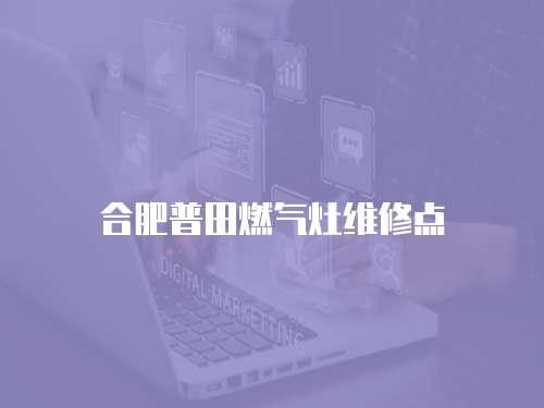 合肥普田燃氣灶維修點