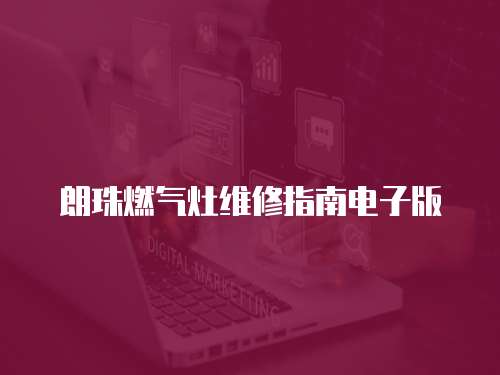 朗珠燃?xì)庠罹S修指南電子版