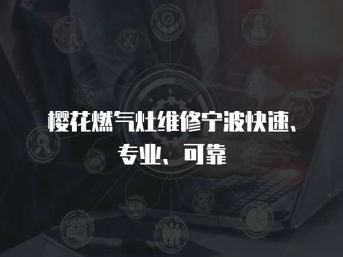 櫻花燃氣灶維修寧波快速、專業、可靠