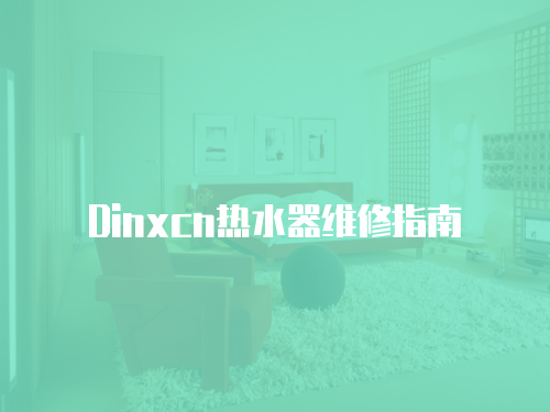 Dinxcn熱水器維修指南