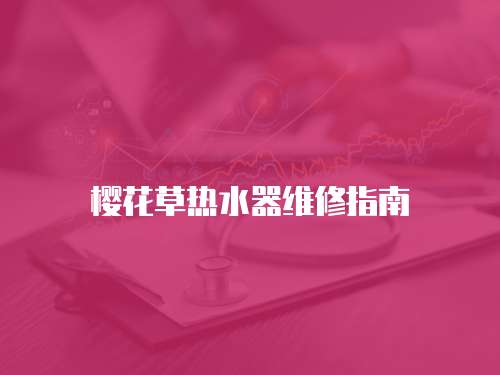 櫻花草熱水器維修指南