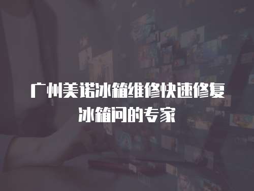 廣州美諾冰箱維修快速修復冰箱問的專家