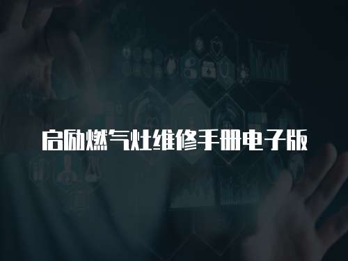 啟勵(lì)燃?xì)庠罹S修手冊(cè)電子版