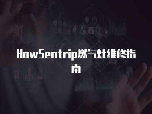 HowSentrip燃氣灶維修指南