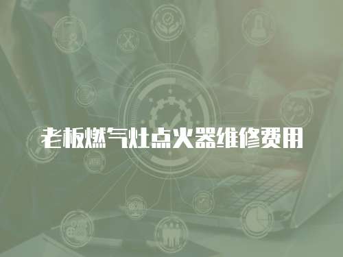 老板燃氣灶點火器維修費用