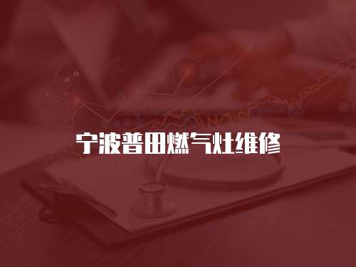 寧波普田燃?xì)庠罹S修