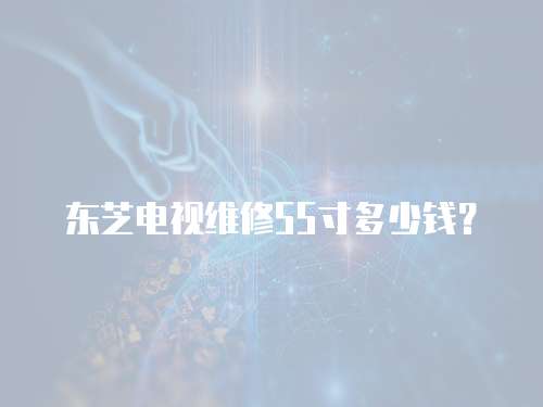 東芝電視維修55寸多少錢？