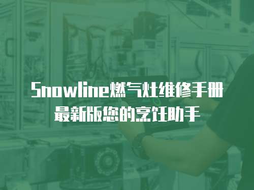 Snowline燃氣灶維修手冊最新版您的烹飪助手