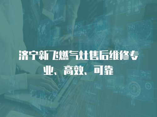 濟寧新飛燃氣灶售后維修專業、高效、可靠