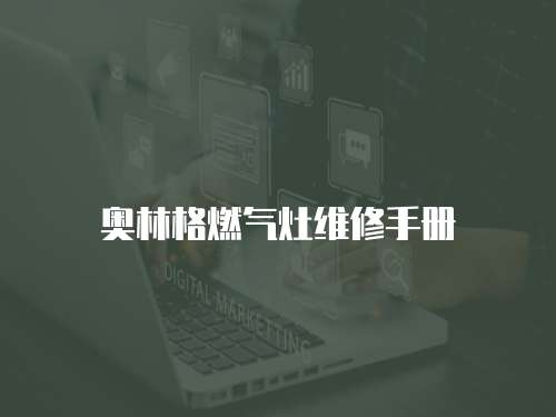 奧林格燃氣灶維修手冊