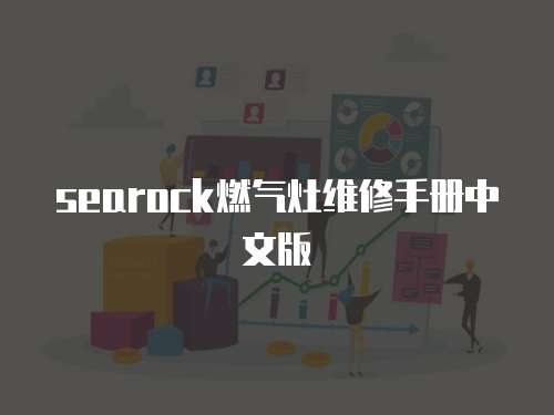 searock燃氣灶維修手冊中文版