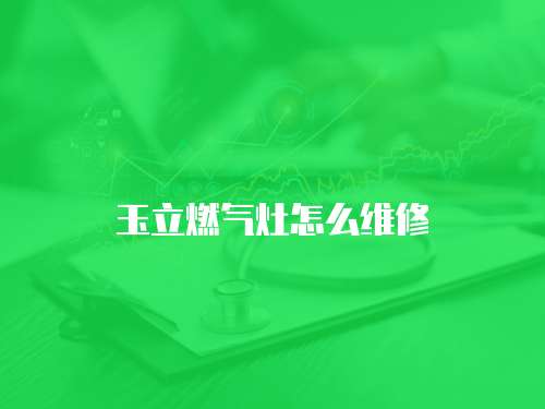 玉立燃?xì)庠钤趺淳S修