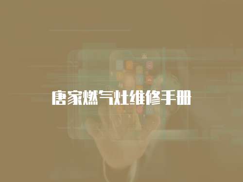 唐家燃氣灶維修手冊