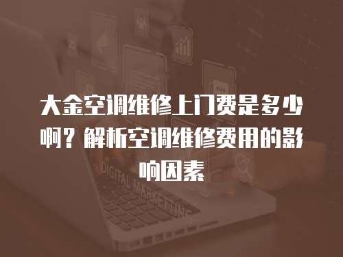 大金空調(diào)維修上門(mén)費(fèi)是多少啊？解析空調(diào)維修費(fèi)用的影響因素